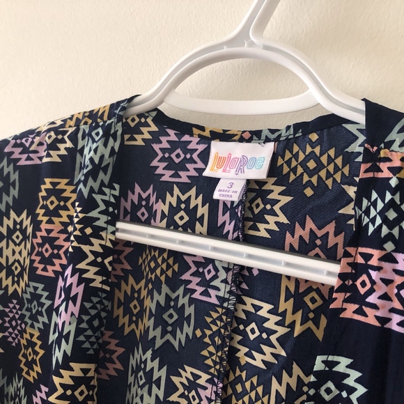 LuLaRoe | Bianca Sheer Kimono - Size 3 - Picture 1 of 5